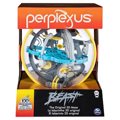 Spin Master Perplexus Beast 3D Labyrinth Kugel Geduldspiel 100 Hindernisse