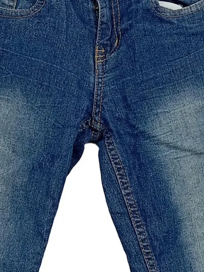 X-Mail Jeans Kinder Gr. 128 Blau Regular Fit Baumwolle Hose