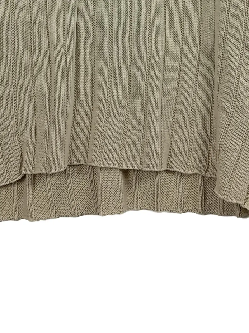 ASOS Design Pullover Damen Gr. L 40 Beige Strickpullover Rippstrick Casual 3