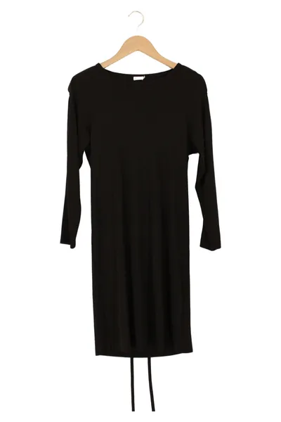FILIPPA K Freizeitkleid Damen Gr. 34/XS Schwarz Minimalistisch Elegant