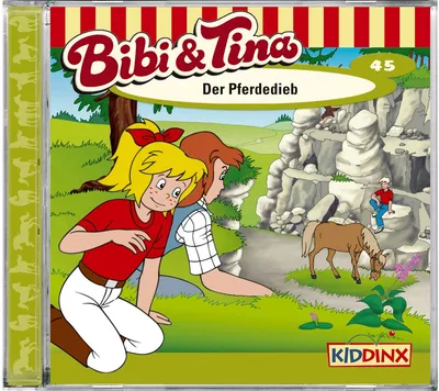 Bibi und Tina Folge 45 Der Pferdedieb Hörspiel CD KIDDINX Kinder