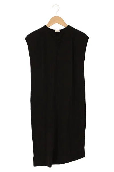 FILIPPA K Etuikleid Damen Gr. 34/XS Schwarz Elegant Business Viskose Midi