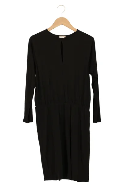 FILIPPA K Blusenkleid Damen 38/M Schwarz Minimalistisch Elegant