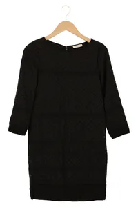DAY BIRGER ET MIKKELSEN Blusenkleid Damen Gr. 38/M Schwarz Elegant 1