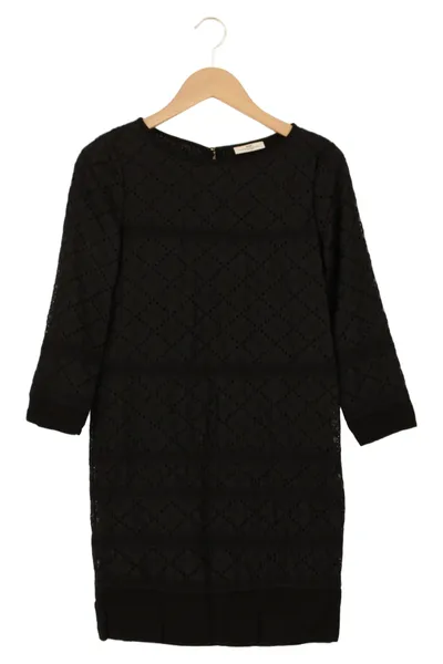 DAY BIRGER ET MIKKELSEN Blusenkleid Damen Gr. 38/M Schwarz Elegant