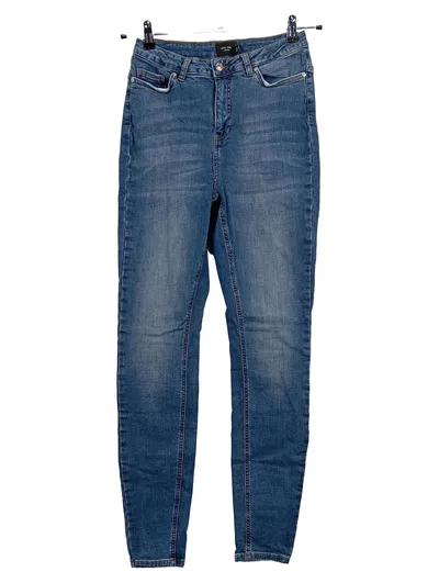 VERO MODA Damen Jeans Slim Fit Hose Blau Gr. 44 W35 Stretch Denim