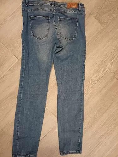 VERO MODA Damen Jeans Slim Fit Hose Blau Gr. 44 W35 Stretch Denim