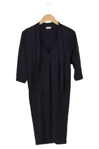 FILIPPA K Damen Blusenkleid Gr. 36/S Blau Minimalistisch Tunika 1