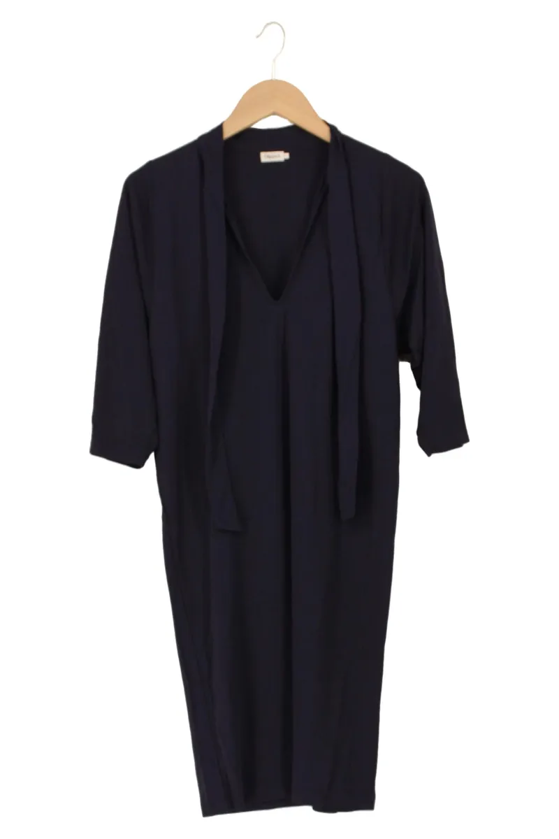 FILIPPA K Damen Blusenkleid Gr. 36/S Blau Minimalistisch Tunika 1