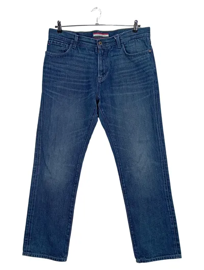 Tommy Hilfiger Herren Jeans Regular Fit Blau W36 L33 Denim