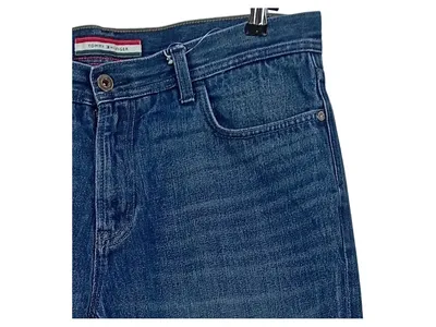 Tommy Hilfiger Herren Jeans Regular Fit Blau W36 L33 Denim