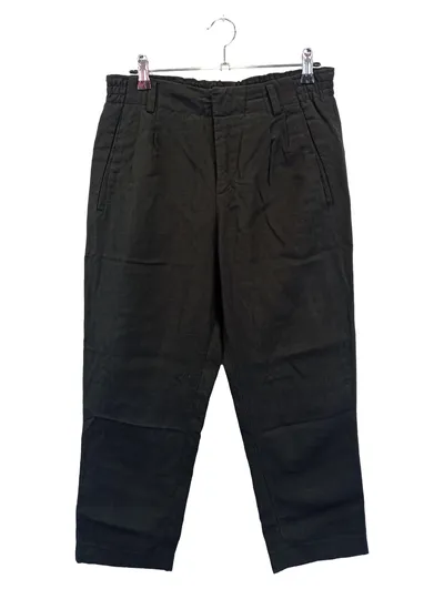 DRYKORN Stoffhose Damen L24 Leinen Lyocell Schwarz Gr. 38 Casual