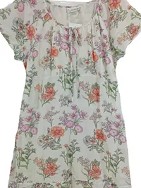 Cellbes Damen Sommerkleid Blumenmuster Gr. 38x40 Viskose Baumwolle Kurzarm Bunt 3