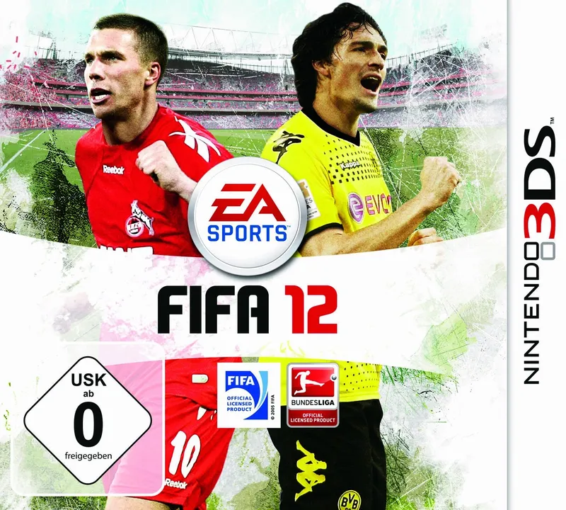 Electronic Arts FIFA 12 Nintendo 3DS Fußball Simulation Touchscreen 3D Deutsch 1