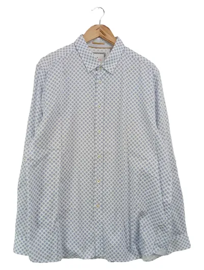TED BAKER Freizeithemd Herren 50/L Mehrfarbig Casual Baumwolle