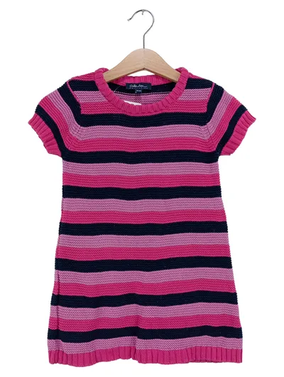 CUBE ATTENTION Kinder Freizeitkleid Gr. 92/98 Gestreift Mehrfarbig Baumwolle