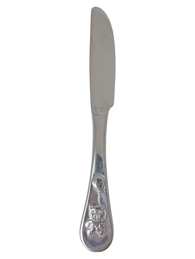 VILLEROY & BOCH Kinderbesteck Messer Teddybär Silber