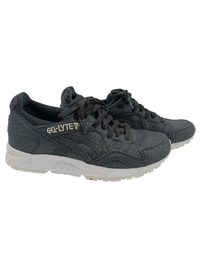 ASICS Gel-Lyte V Damen Sneaker Low Grau Schuppenmuster Gr. 39