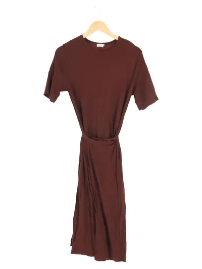 Filippa K Freizeitkleid Damen Gr. 32;XS Braun Casual Midikleid