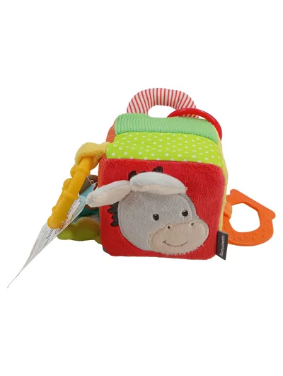 Babydream Baby Spieluhr Activity-Würfel Mehrfarbig Schaf 8cm Stoff