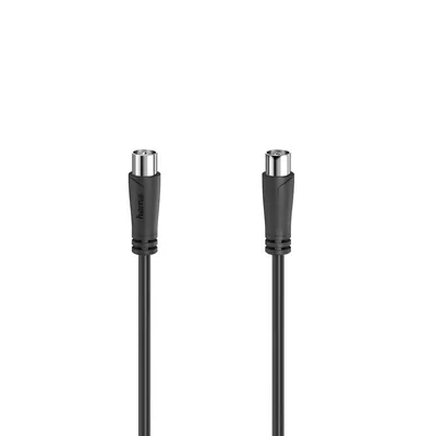 Hama Antennenkabel TV Koaxialkabel Schwarz