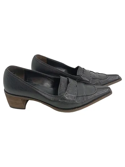 KENNEL & SCHMENGER Damen Slipper US 5.5 / EU 36.5 Schwarz Elegant Business Leder