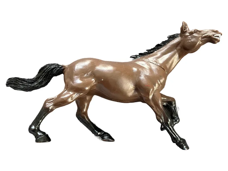 Breyer Pferd Braunes Pferd Schleich Spielfigur Tierfigur 21cm 2