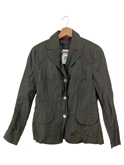 HAMMER Damen Blazer Gr. 36/S Braun Elegant Klassisch Baumwolle