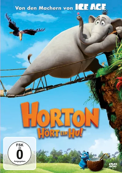 Horton hört ein Hu! DVD Animationsfilm Kinderfilm Familie FSK 0