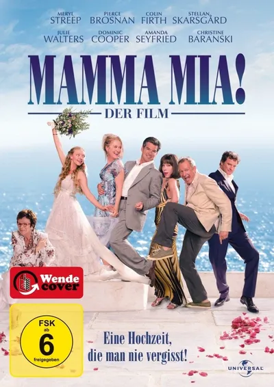 Mamma Mia! Der Film DVD Romcom Meryl Streep Pierce Brosnan Colin Firth