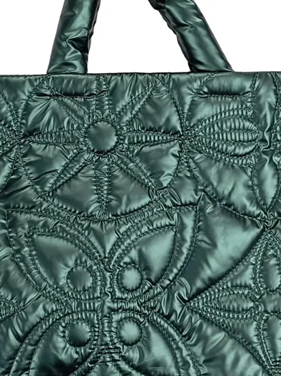 SURI FREY Shopper Stepptasche Blumenmuster Grün Damen Tasche