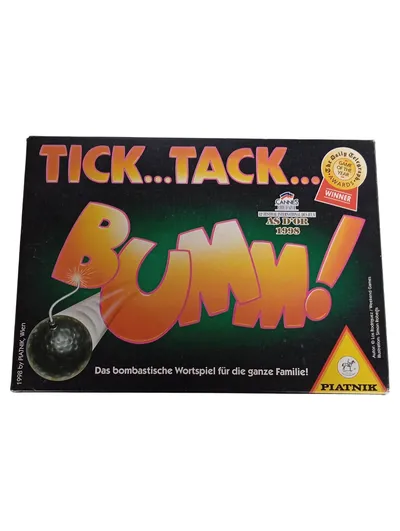 Piatnik Tick Tack Bumm! Das bombastische Wortspiel für die ganze Familie