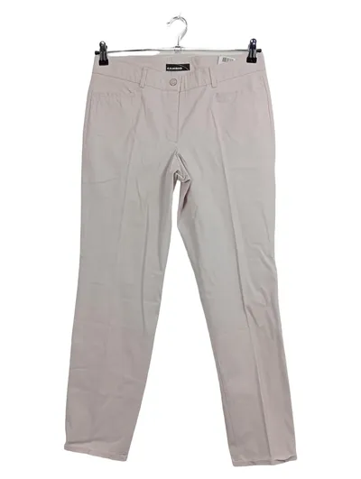 CAMBIO Stoffhose Damen Gr. 40 Beige Chino Business Hose Baumwolle