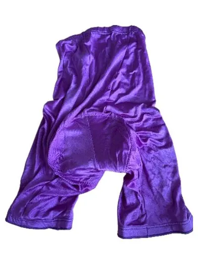 Nakamura Damen Radhose kurz Gr. S/36 Lila mit Sitzpolster