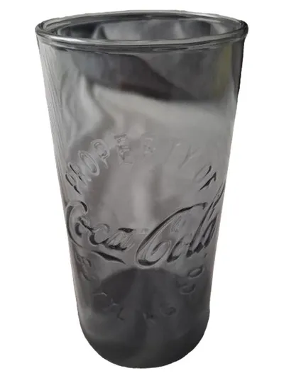 Coca-Cola Sammelglas Grau Property of Bottling McDonald's 300ml