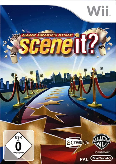 Warner Bros. Scene It? Ganz großes Kino! Film TV Quizspiel Wii Filmausschnitte