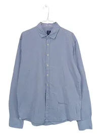 Better Rich Herren Business Hemd Langarm Gestreift Blau Weiß Gr. L 1