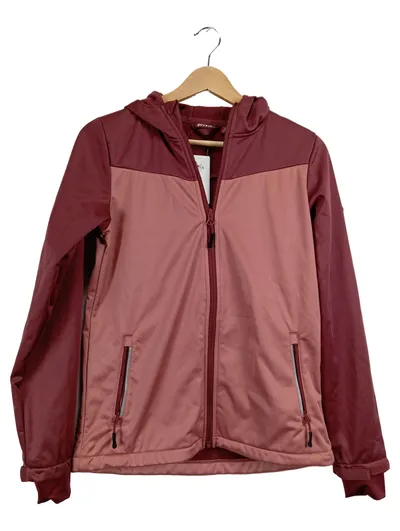 Crivit Kinder Softshelljacke Kapuze Gr. 158/164 Rosa Outdoor