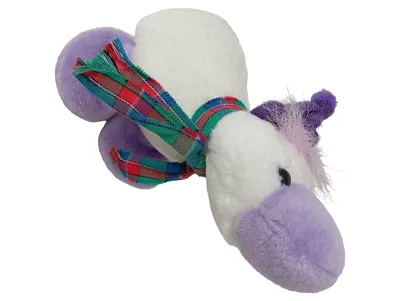 NICI Kuscheltier Einhorn Plüschtier Weiß 15 cm Stofftier mit Schal