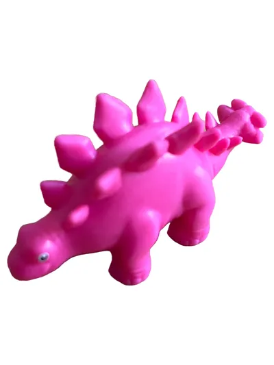 Spin Master Stegosaurus Spielfigur Dinosaurier Spielzeug Pink 3.5 cm