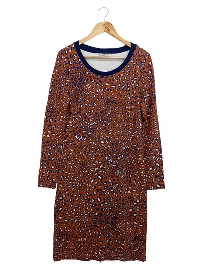 BAUM UND PFERDGARTEN Damen Freizeitkleid Gr. 40/L Animal-Print Braun
