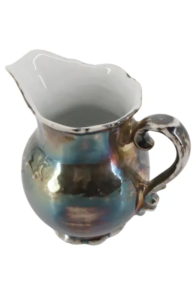 RUDOLF WÄCHTER Milchkännchen Porzellan Mehrfarbig Elegant Vintage