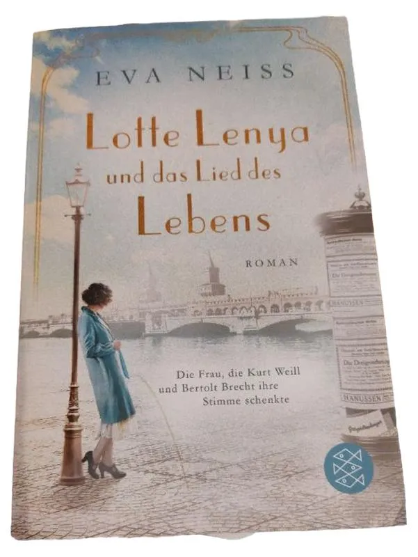Lotte Lenya Eva Neiss Biografischer Roman Taschenbuch Fischer & Honsel 1
