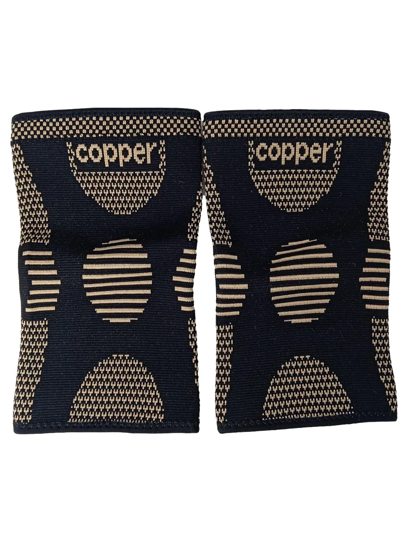 ARITAUM Knie Bandage Copper Schwarz Gr. M Sport Gelenkstütze 1