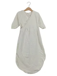 ALVI Baby Schlafsack Gr. 80 Beige 100% Baumwolle mit Reißverschluss 1