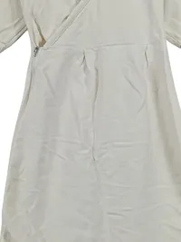ALVI Baby Schlafsack Gr. 80 Beige 100% Baumwolle mit Reißverschluss 2