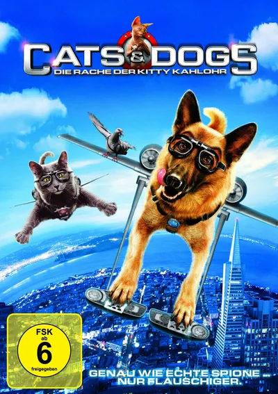 Cats & Dogs - Die Rache der Kitty Kahlohr DVD Familienfilm FSK 6