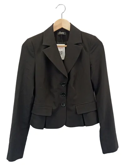 SINÉQUANONE Blazer Damen Gr. 36/S Schwarz Elegant Business Jacke Polyester