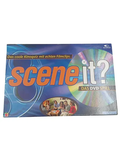 Mattel Scene It? DVD Quizspiel Film & TV Wissen für Kinder & Erwachsene