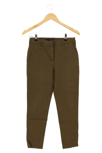 HALLHUBER Outdoorhose Damen Gr. 34 Grün Casual Baumwolle Stretch